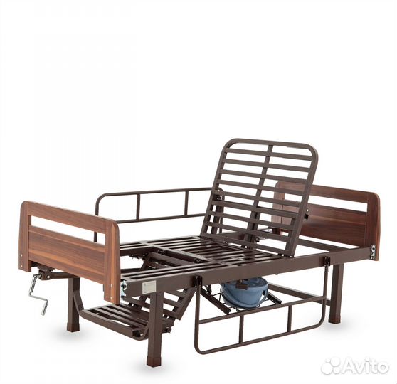 Медицинская кровать металическая с механизмом