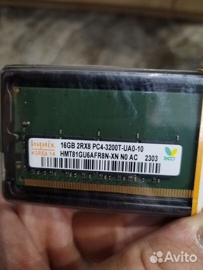 Оперативная память Hynix ddr4 16gb
