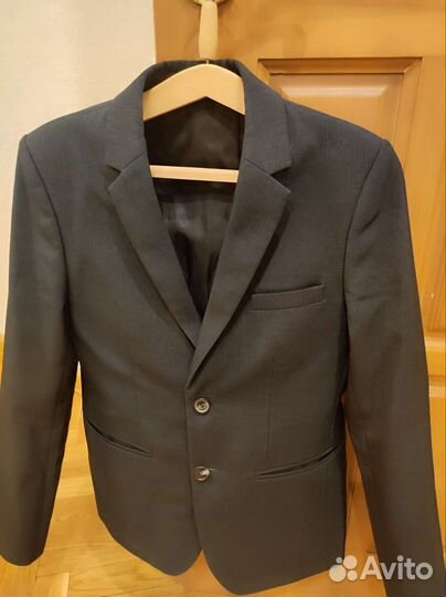 Бостон темно серый р.158 слим