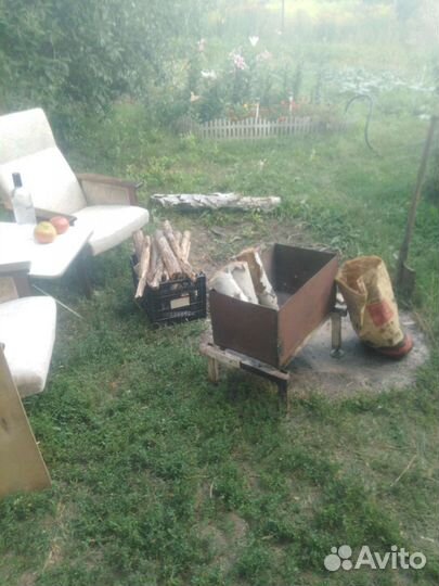 Мангал с шампурами