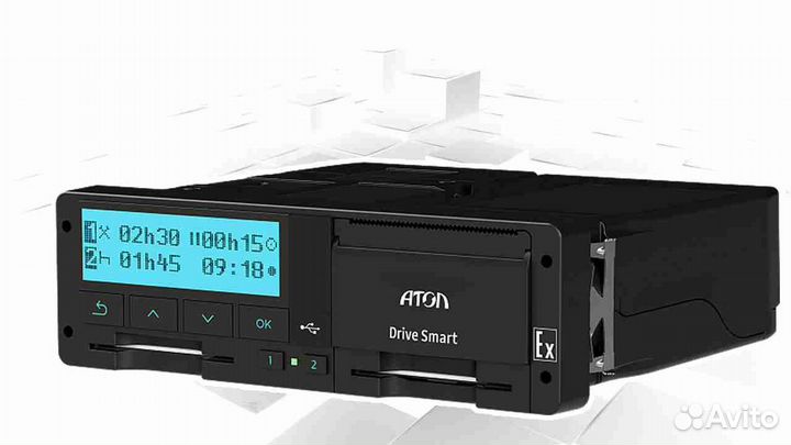 Цифровой тахограф Атол Драйв.Под ключ