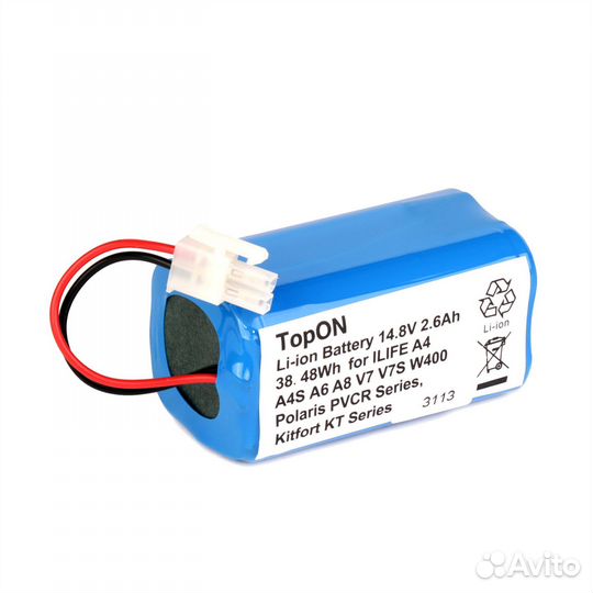 Аккумулятор для робота пылесоса