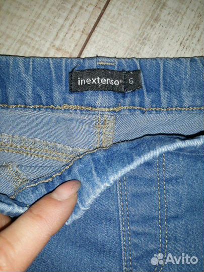 Лосины джинсовые