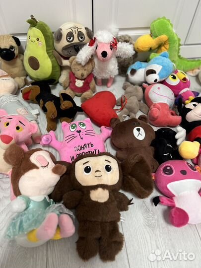 Мягкие игрушки пакетом