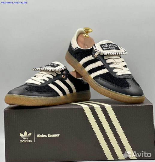 Кроссовки Adidas Samba & Wales Bonner (Арт.87509)