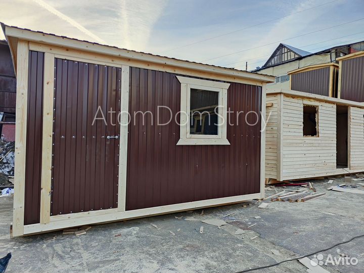 Бытовка зимняя утепленная. Выдерживает до -30