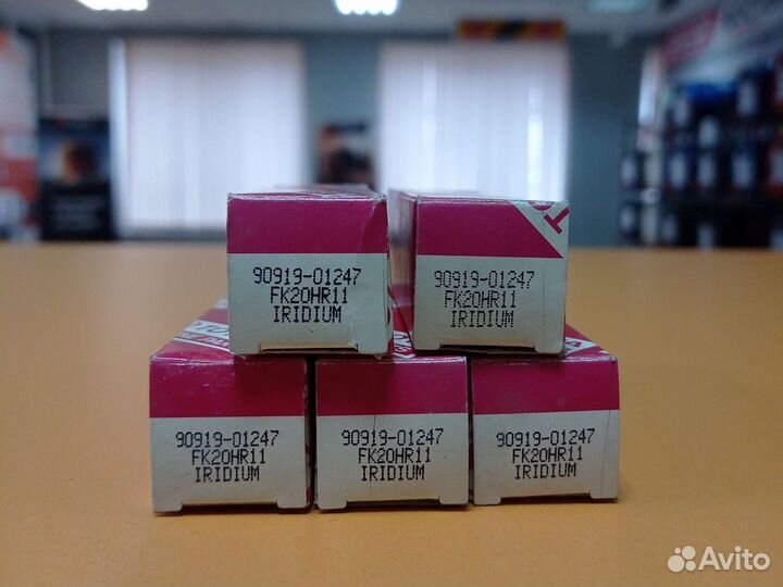 Свечи зажигания иридиевые toyota