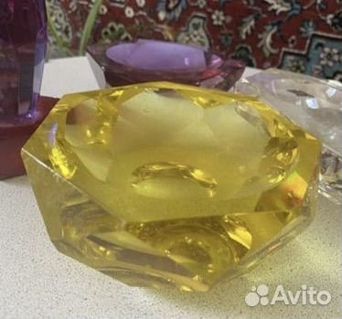 Хрустальная пепельница