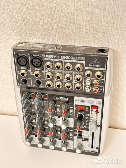 Микшерный пульт behringer xenyx qx1002usb