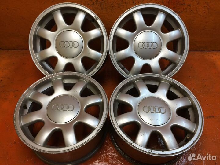 Есть сварка. 4 шт. Диски Audi 15 5х112 DIA 57,1