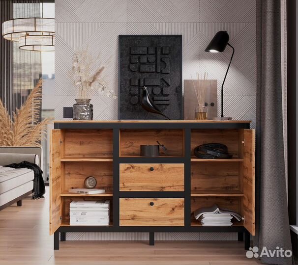 Тумба Loft KOM2D2S/150