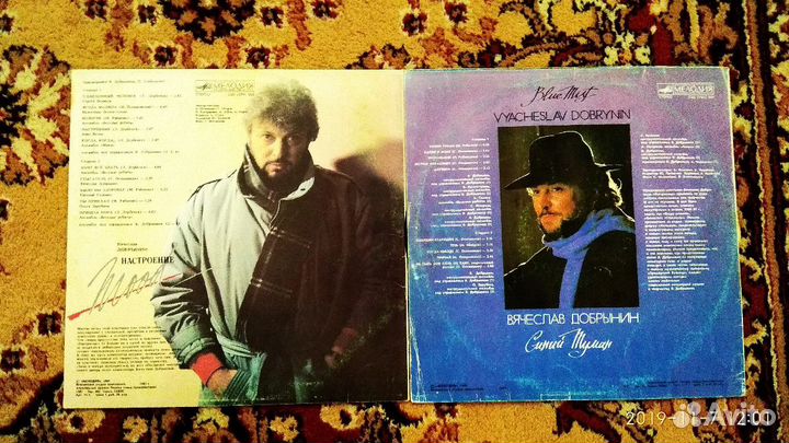 Виниловые пластинки Вячеслав Добрынин