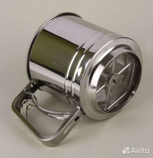 Кружка сито новая,для просеивания