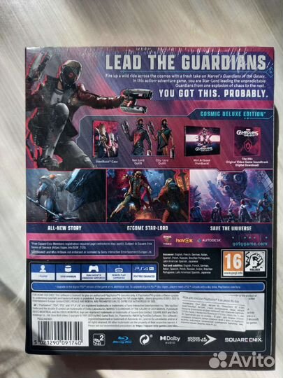 Стражи галактики Cosmic deluxe PS4