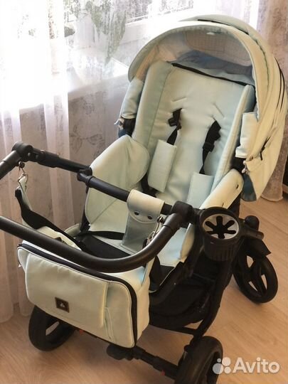 Коляска 2 в 1 adamex reggio