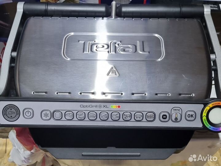 Гриль tefal optigrill xl