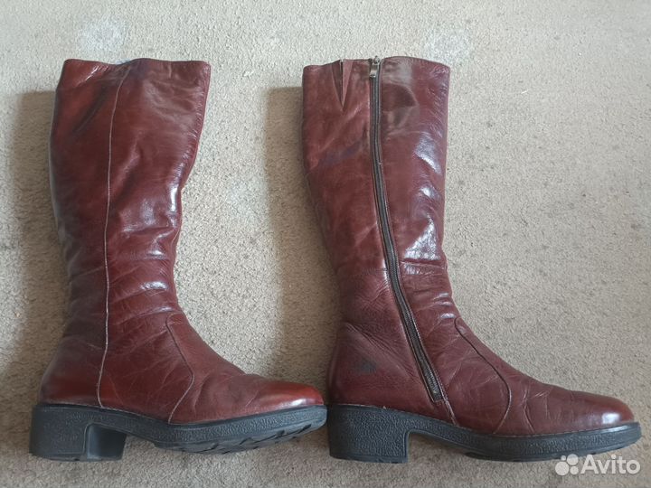 Сапоги демисезонные, стелька 25 см