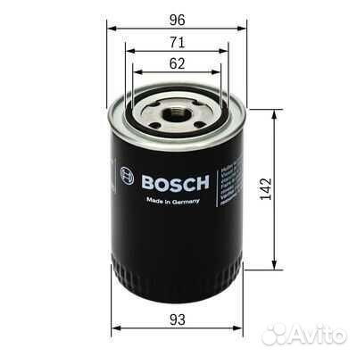 Bosch F026407053 Фильтр масляный PSA/fiat jumper/boxer/ducato 99- 2.8 diesel