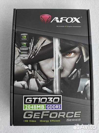 Видеокарта GT1030 2Gb gddr5 Afox