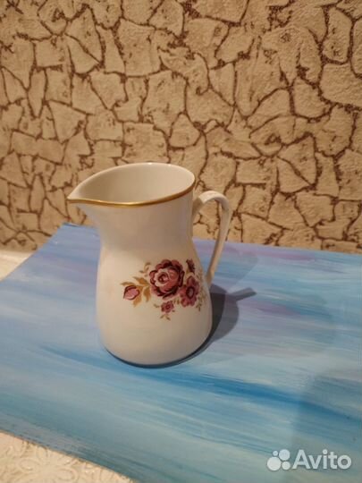 Кофейник для сливок цветы Гдр