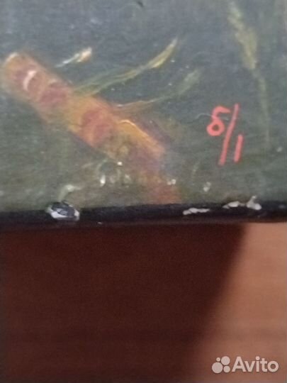 Шкатулка Федоскино авторская, 1949