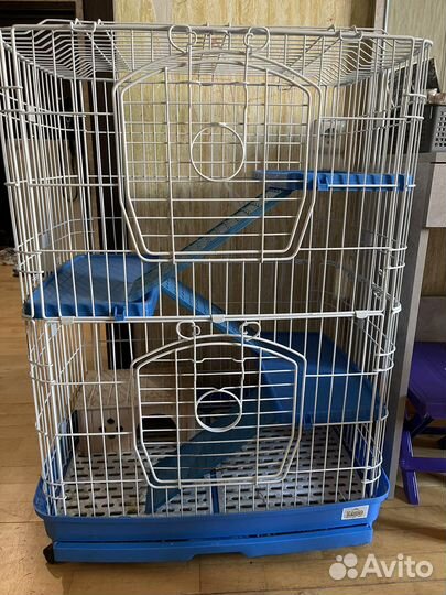 Клетка для грызунов kredo хорошее состояние