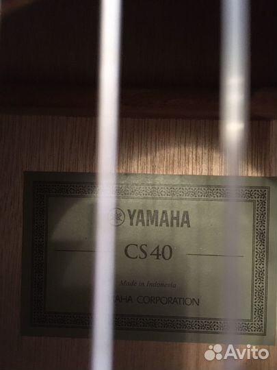 Классическая гитара Yamaha CS 40