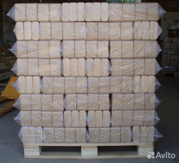 Брикеты березовые RUF пыль, оптом от 20 тонн