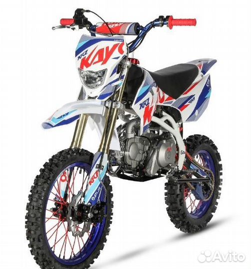 Питбайк kayo classic YX125EA 17/14 KRZ (П/автомат