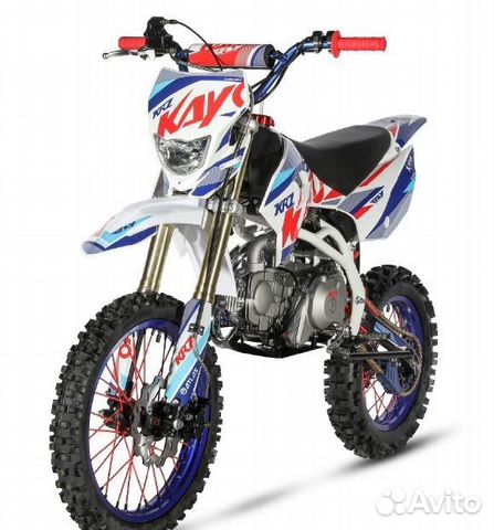 Питбайк kayo classic YX125EA 17/14 KRZ (П/автомат