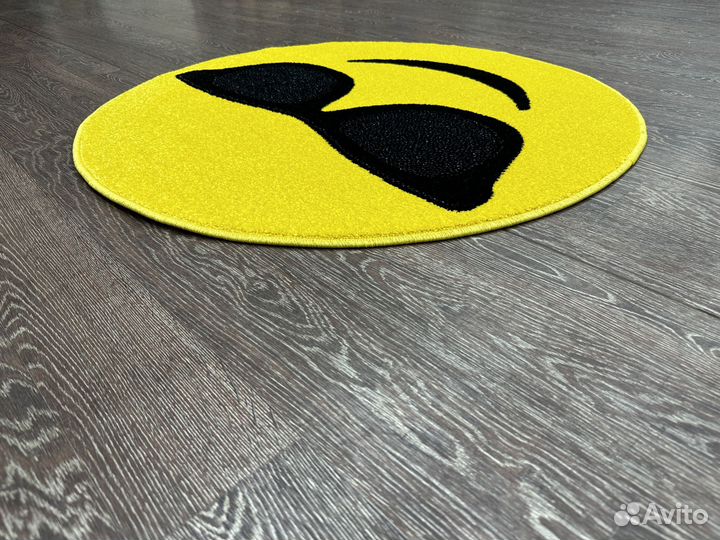 Коврик детский, смайлик 1х1м