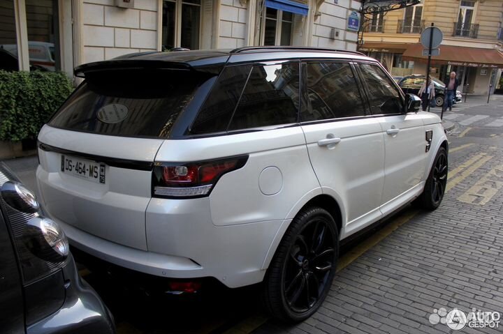 Рейлинги Черные - Blakc Range Rover Sport 14+