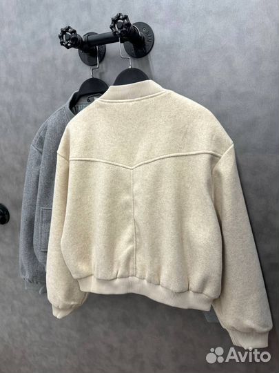 Драповый бомбер