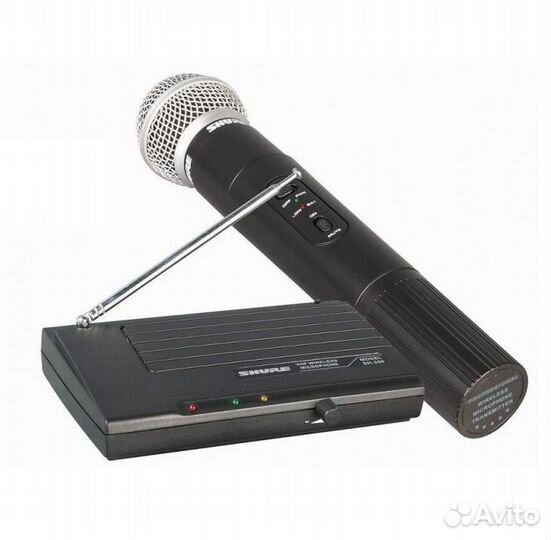 Микрофон беспроводной с базой shure SH-200