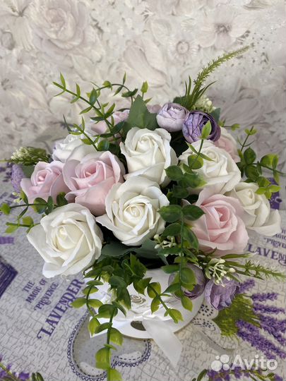 Букеты из мыла