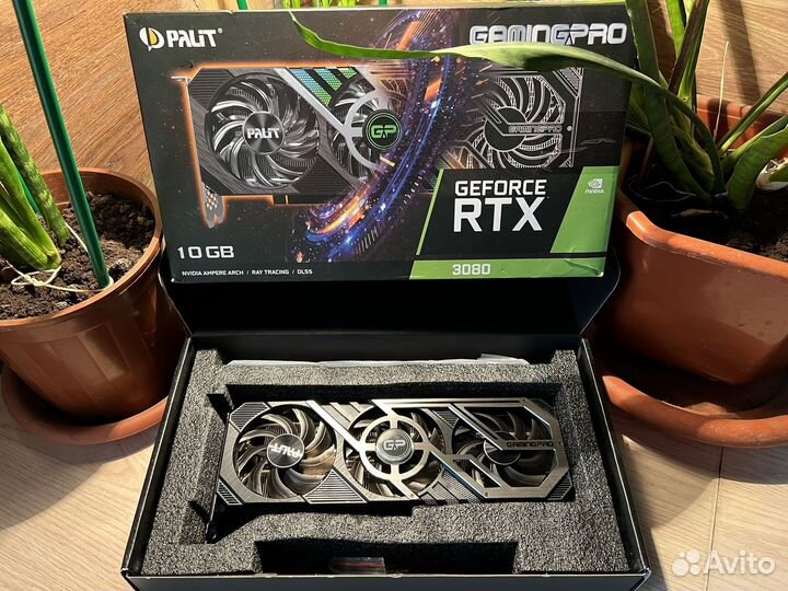 Видеокарта RTX 3080 10Gb (не LHR)