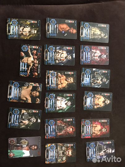 Карточки UFC