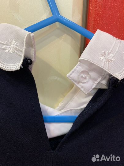 Школьное платье для девочки на рост 116