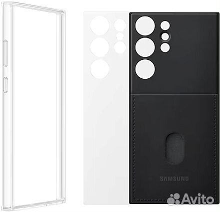 Samsung Frame Case для S23 Ultra (EF-MS918),Черный