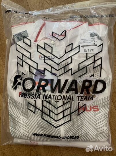 Белый спортивный костюм forward женский