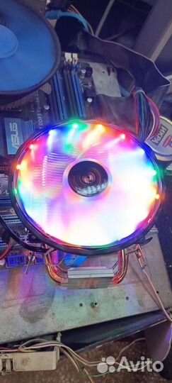 Вентиляторы на процессоры(кулеры) RGB новые