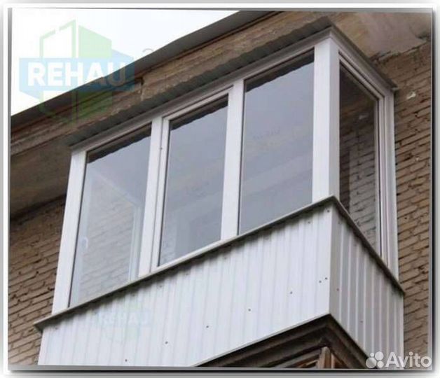 Пластиковое окно с установкой