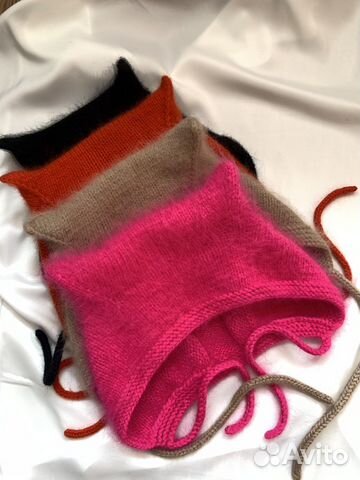 Шапка чепчик с ушками