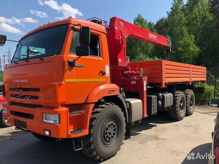 КамАЗ 43118 с КМУ, 2023