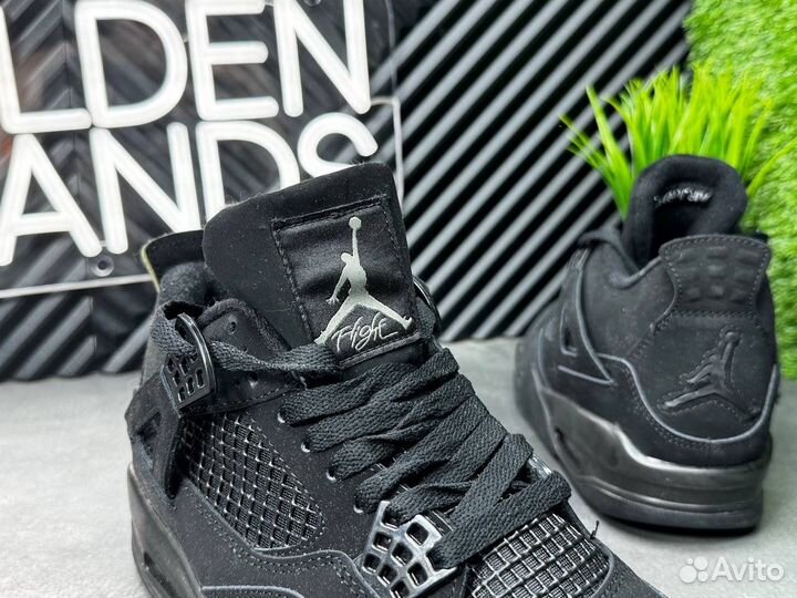 Nike air jordan 4 black cat