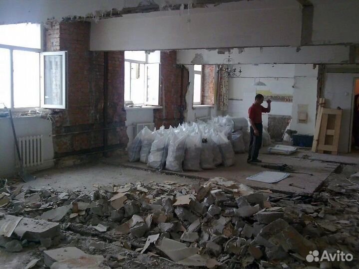 Демонтаж квартиры перед ремонтом