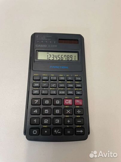 Калькулятор casio fx 220w