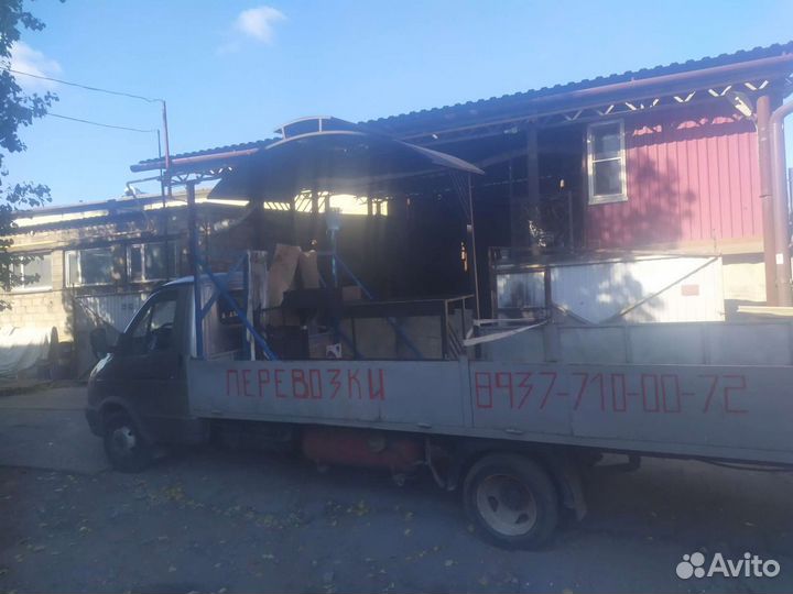 Грузоперевозки газель 6 метров