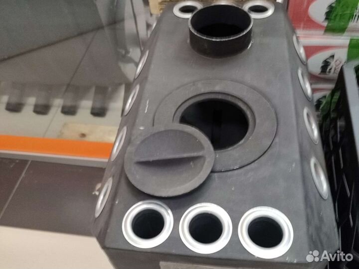 Печь отопительная Ставр 9 с чугунным кружком