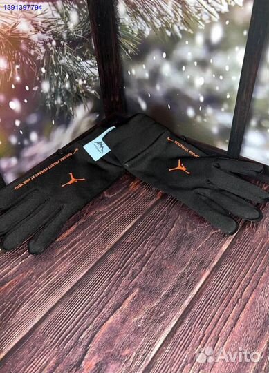 Перчатки nike Jordan сенсорные